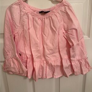 Polo by Ralph Lauren Light Pink Kids Blouse